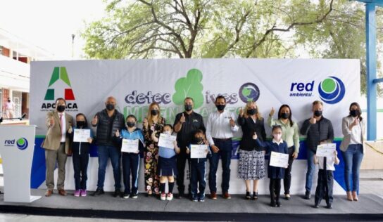 Logra Red Ambiental formar pequeños “Detectives Ambientales”