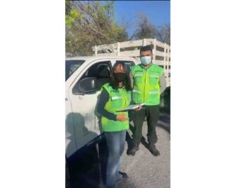 Lanza Nava la «Caravana Verde»