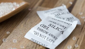Qué hacer con las bolsas de gel de sílice